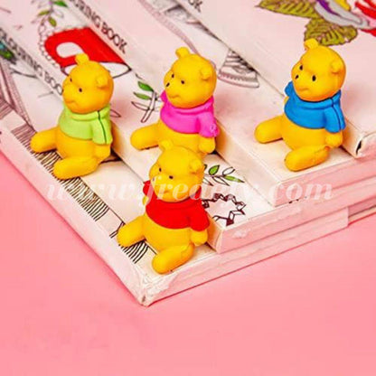 Winnie-The-Pooh Eraser - Pack of 2-Fredefy